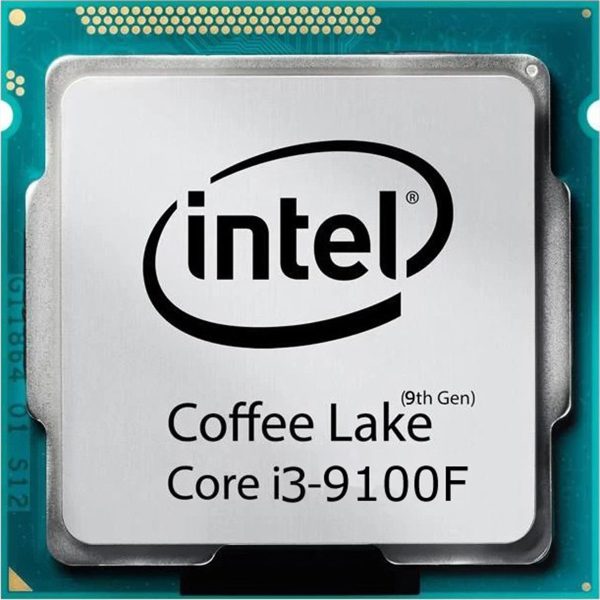 پردازنده اینتل مدل Core i3-9100F Coffee Lake استوک