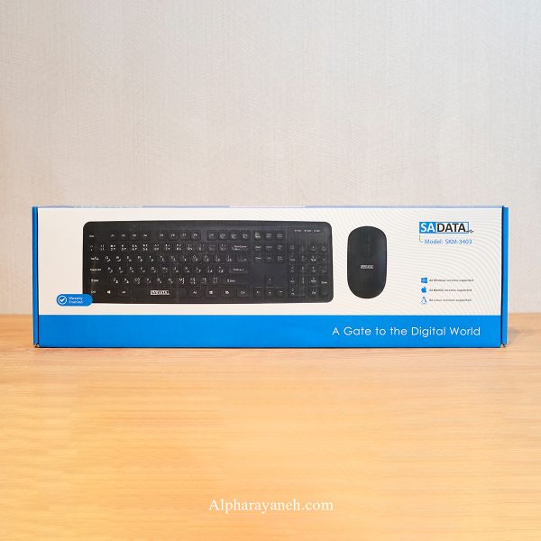 موس و کیبورد بی سیم SADATA SKM-3403
