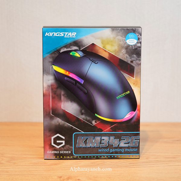 ماوس گیمینگ کینگ استار مدل KM342G