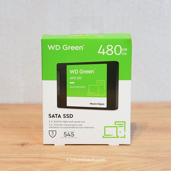 حافظه SSD اینترنال وسترن دیجیتال مدل Green ظرفیت 480GB