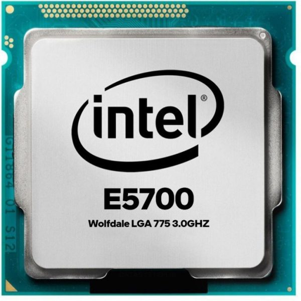 پردازنده کامپیوتر اینتل مدل Pentium E5700 استوک