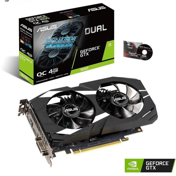 کارت گرافیک ایسوس TUF Gaming GTX1650 OC حافظه ۴ گیگابایت GDDR6